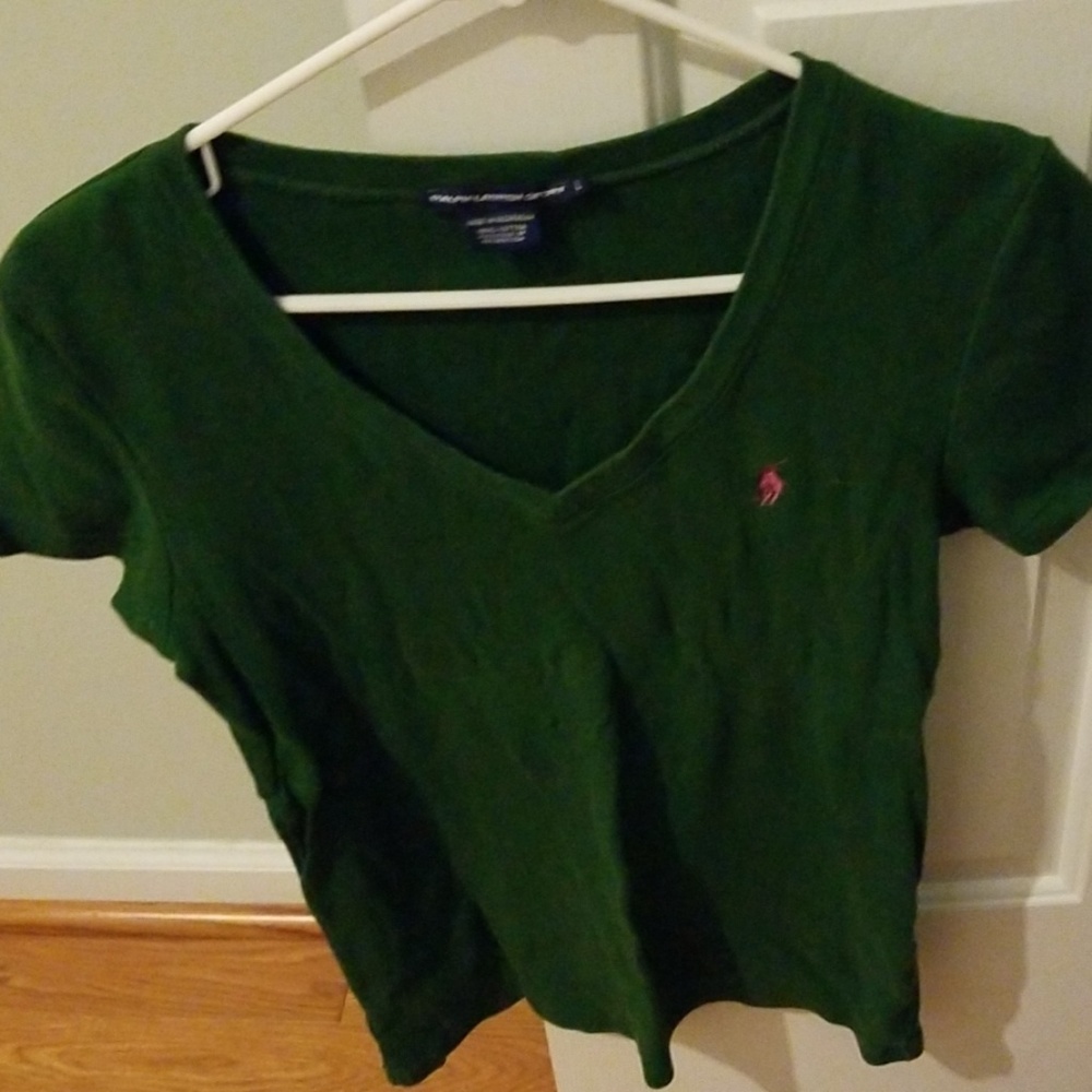 Hunter green t shirt